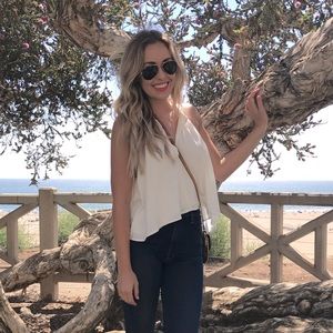 Stillwater white tank top